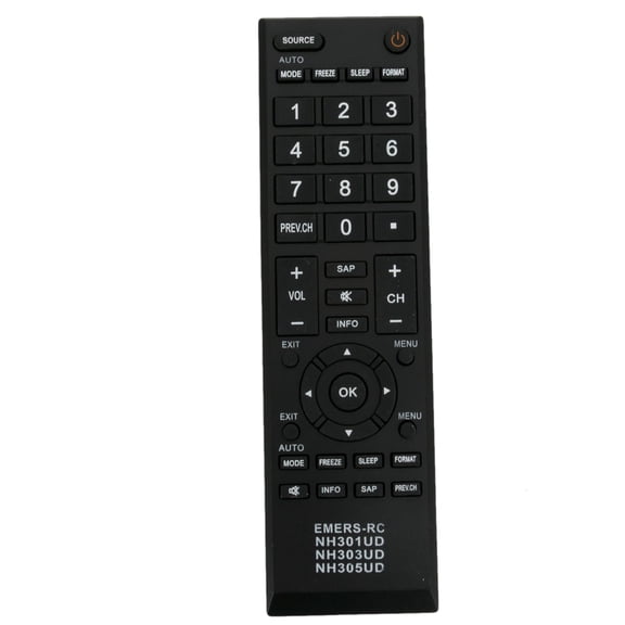New NH301UD NH303UD NH305UD Replaced Remote Control compatible with Emerson Magnavox LE190EM3 LE220EM3 LC501EM3 TV