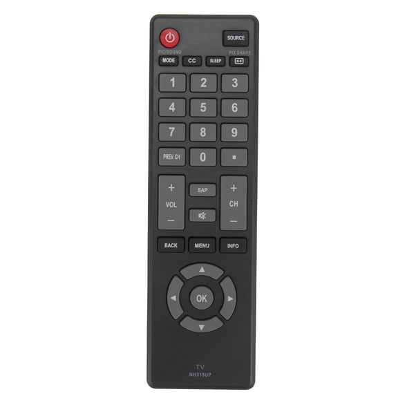 Replaced Remote NH315UP Fit for Sanyo LED TV FW32D06F FW32D06FB FW32D06F-B FW40D36F FW43D25F FW50D36F FW50D48F FW55D25F
