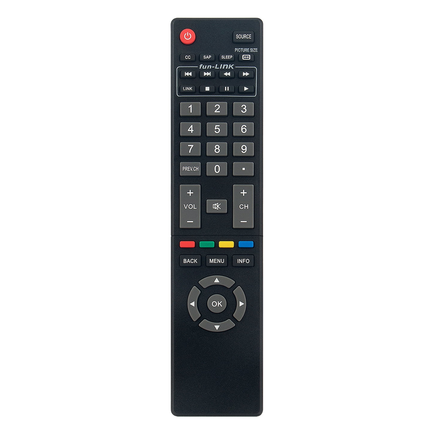 New NH418UP Remote Control Fit For Magnavox TV 55ME345V F7 A 50ME336V F7 43ME345V F7 A 43ME345V F7A