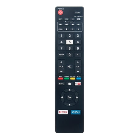 New NH424UP Replaced Remote Control Fit for Magnavox TV 65MV378Y 55MV387Y 43MV347X 55MV387Y/F7