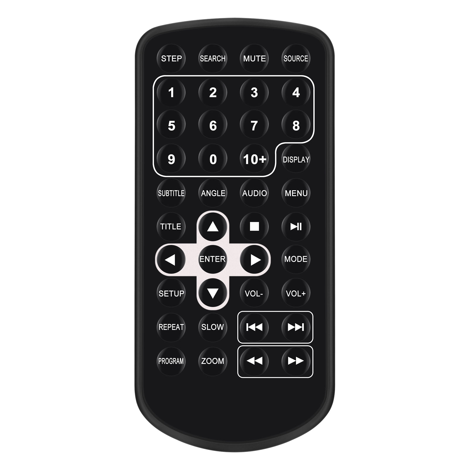 Insignia NS-DD10PDVD19 New Replacement Remote Control for DVD Player ...