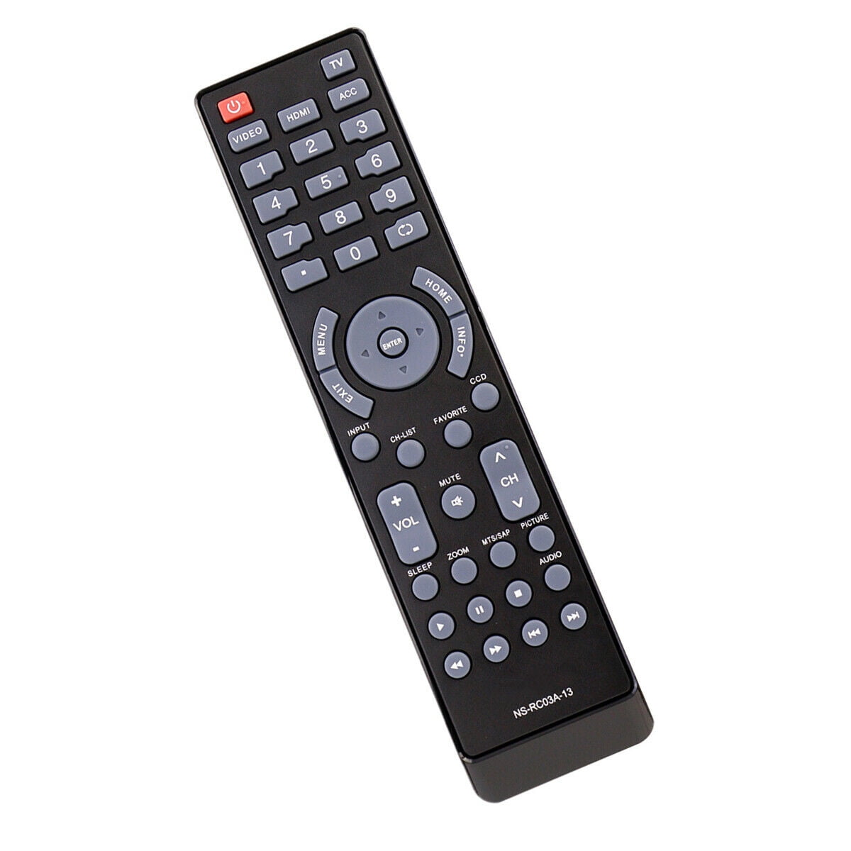 New NSRC03A13 Remote for Insignia TV NS32L120A13 NS40L240A13 NS