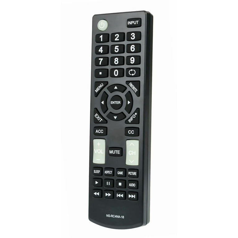 PerFascin NS-RC4NA-18 Remote Control for Insignia TV NS-49D420NA18 - Main Image