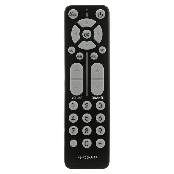 New NS-RC5NA-14 Replace remote control fit for Insignia Digital Analog TV Converter Box NS-DXA2