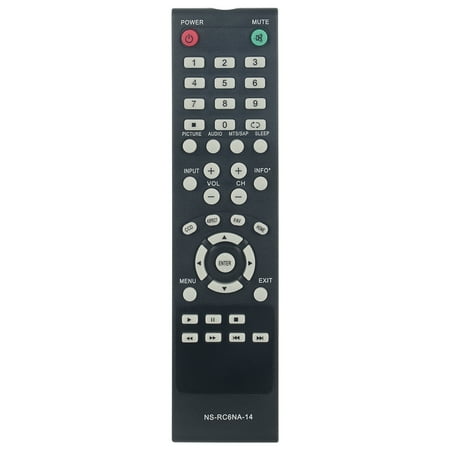 New NS-RC6NA-14 Remote Control Fit For INSIGNIA TV NS24E40SNA14 NS32D20SNA14