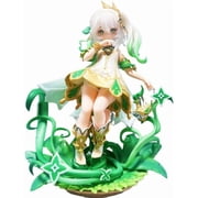 New Nahida Figure Grass God Half Squat Nahida Figurine 28cm/11inch PVC Characters Decorations Collectible Handicrafts Souvenirs for Anime Fans Gifts