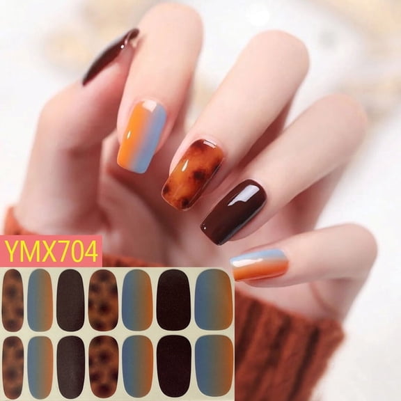 New Nail Applique Nail Sticker Leopard Print