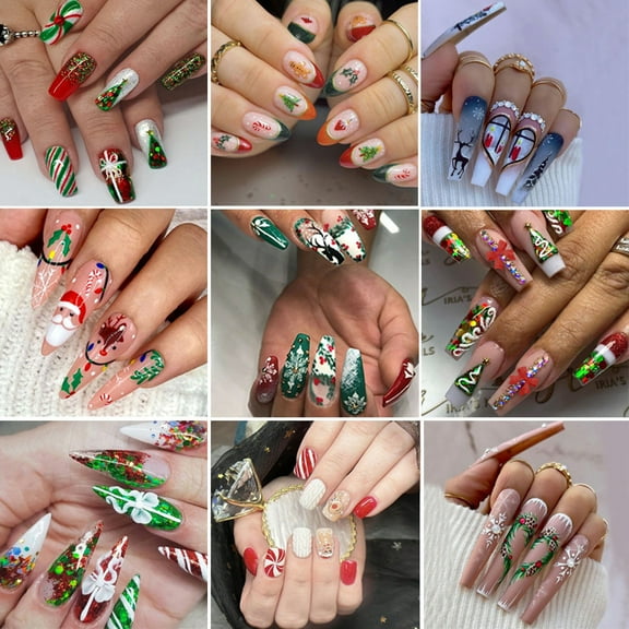 New Nail Beauty SMD Snowflake Christmas Style