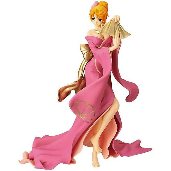 New Nami Anime Game Characters Statue Cartoon Desktop Ornament Girl Collectible Collection Souvenir Decoration Gift