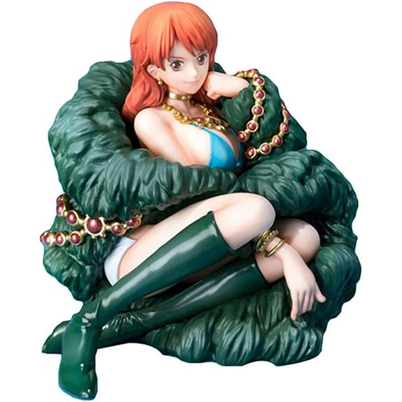 New Nami Collectible (20th Anniversary) Cartoon Statue Anime Figurine Desktop Ornament Desktop Ornaments Girl Collection Birthday Souvenir Fan Gift