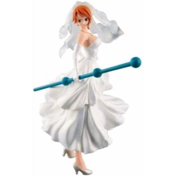 New Nami Collectible (Wedding Dress) Game Characters Statue Cartoon Figurine Desktop Ornament Popular Collection Creative Gift Collection Anime Decorations Fan Souvenirs