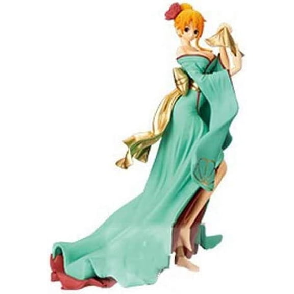 New Nami (Green Kimono Ver) Character Anime Statue Figur Desktop Ornament Popular Decorations Fan Souvenirs Creative Gift Collection