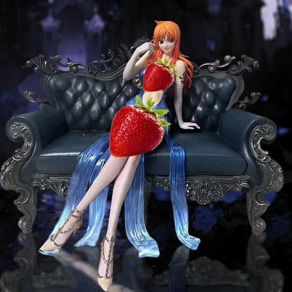 New Nami (sofa Ver) Character Anime Model Statue Action Figures Desktop Ornament Popular Decorations Fan Souvenirs Creative Gift Collectable
