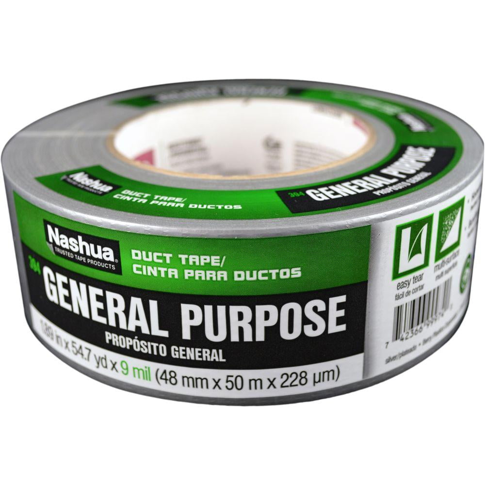 3 x 60 Yd General Purpose Silver Cloth Duct Tape (Case of 16 Rolls)