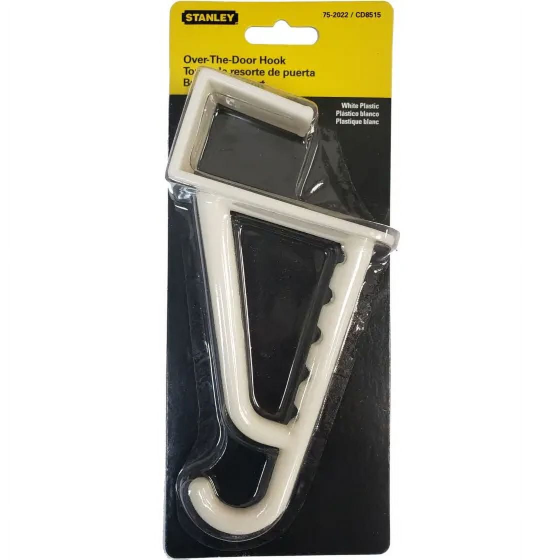 New National Hardware S819685 S752022 N308296 Stanley OverTheDoor Hook Plastic Mini Closet