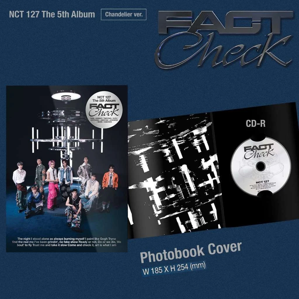 New: Nct 127 - The 5Th Album Fact Check Chandelier Ver, Cd