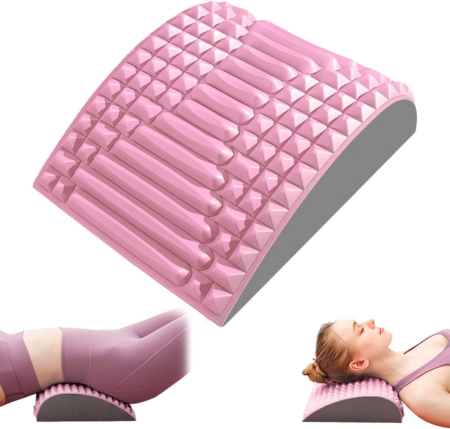 Buy Shopeleven Lumbar Back Pain Relief Device, Lumbar Back Stretcher, for  Lower and Upper Back Massager and Support,Lumbar Support for Office Chair  Online at Best Prices in India - JioMart.