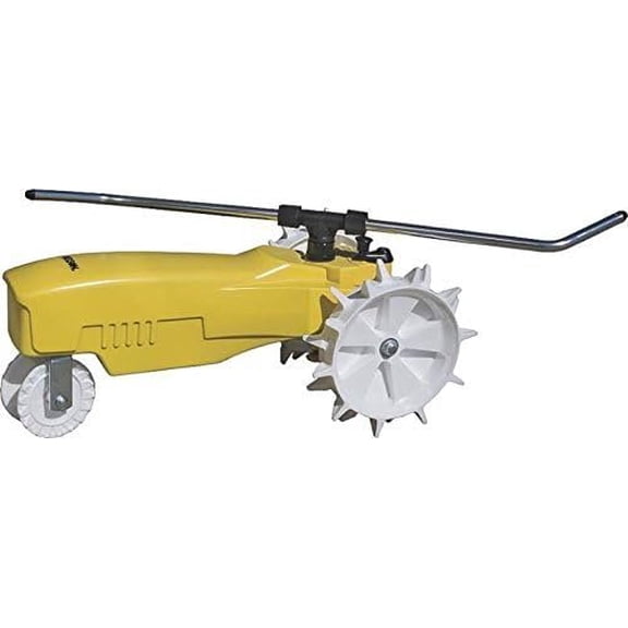 Generic RainTrain Traveling Sprinkler - Cast Iron Tractor - Multicolor