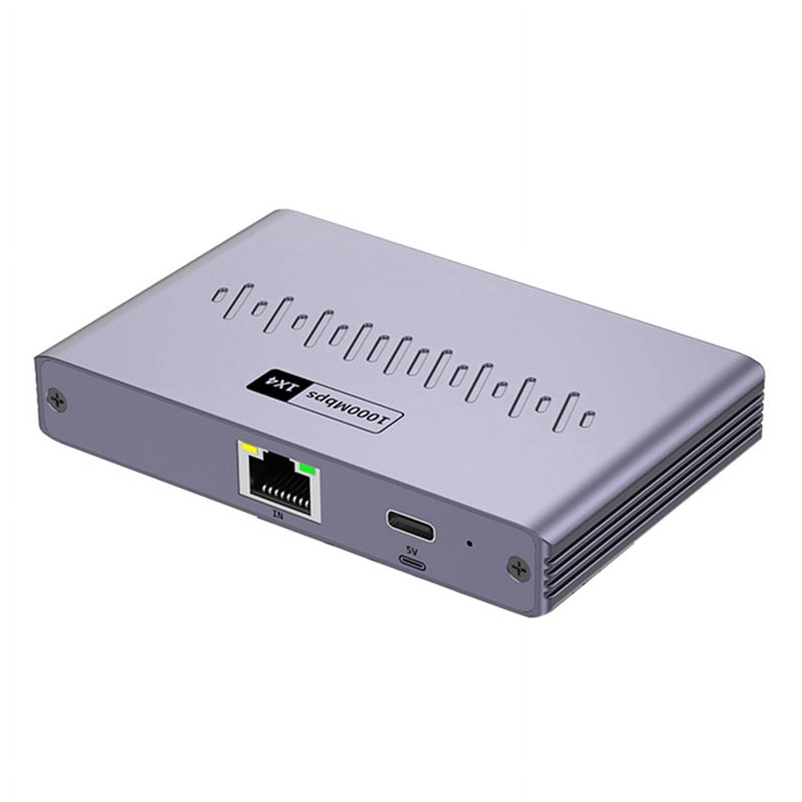 New Network Cable Splitter 1 to 4 Gigabit Network Distributor ...