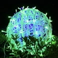 thumbnail image 1 of New New Year Multiple Colors Outdoor Garden 20CM Rattan Ball LED Fairy Light String Fairy Light String Hanging Light GREEN, 1 of 8