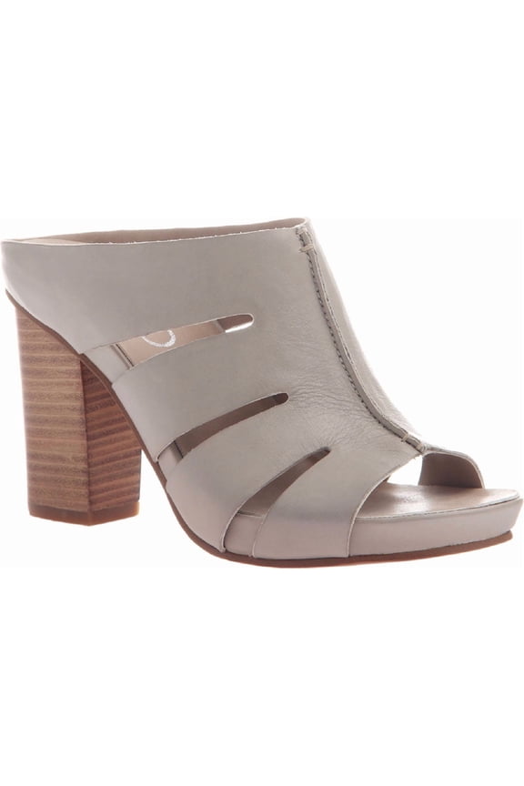New Nicole Women's Delphine Heeled Sandal Grey 9.5