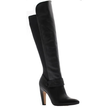 New Nicole Women's Lexi Over The Knee Boot Black 7.5