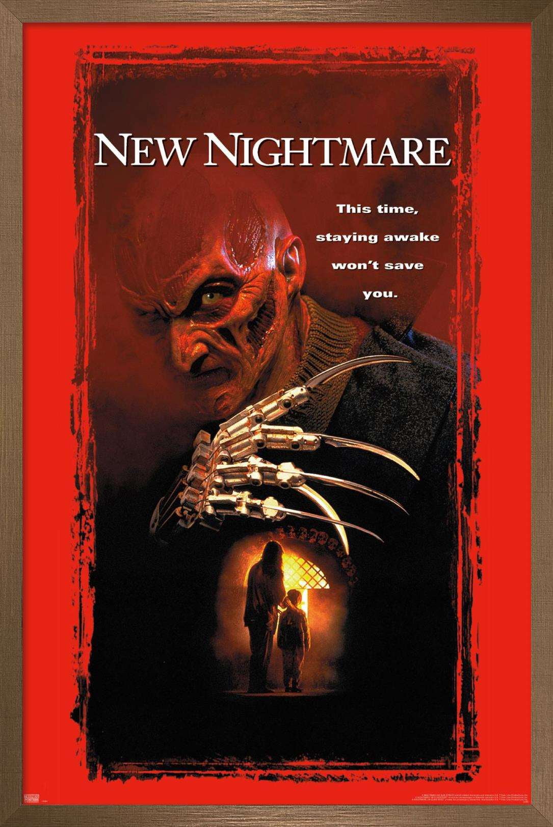 New Nightmare - One Sheet Wall Poster, 14.725" x 22.375" Framed