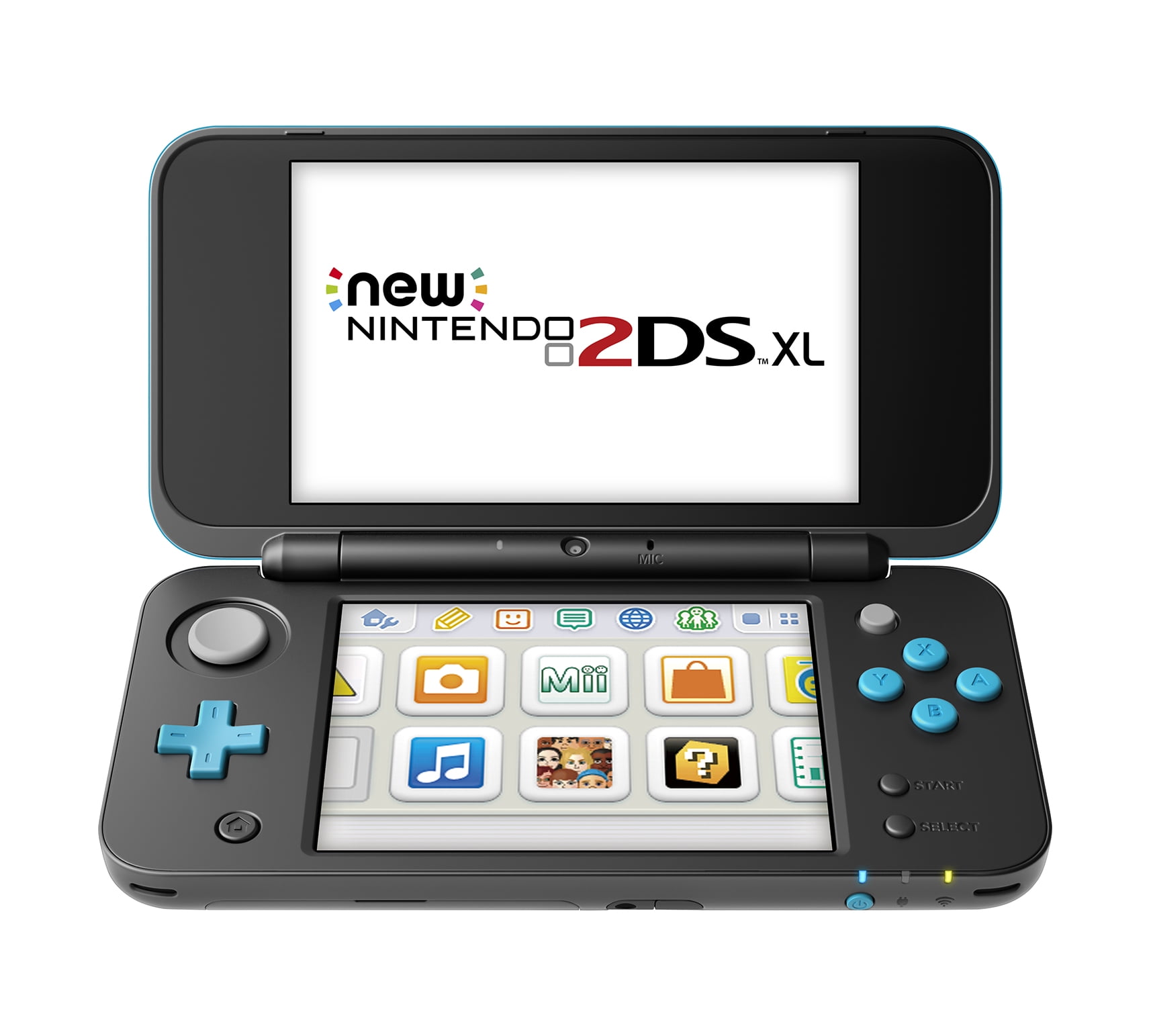 New Nintendo XL System w/ Mario Kart 7 Pre-installed, Black Turquoise - Walmart.com