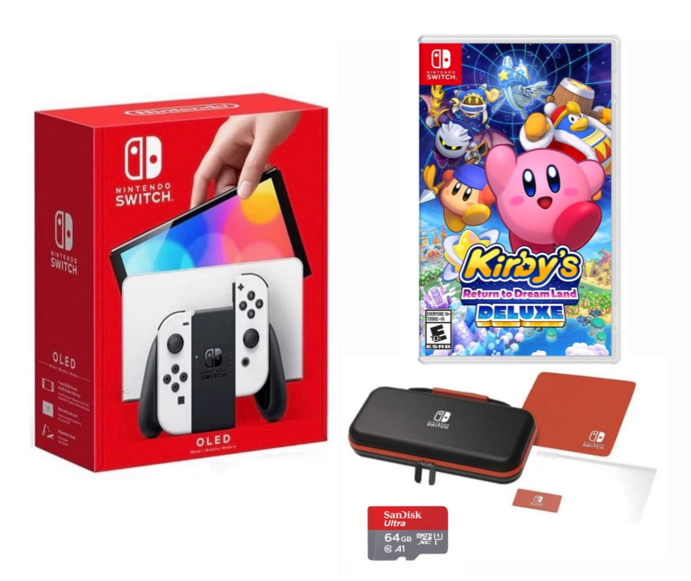 Kirby’s Return to Dream Land Deluxe Nintendo Switch, Nintendo Switch – OLED  Model, Nintendo Switch Lite HACPA2JYA - Best Buy