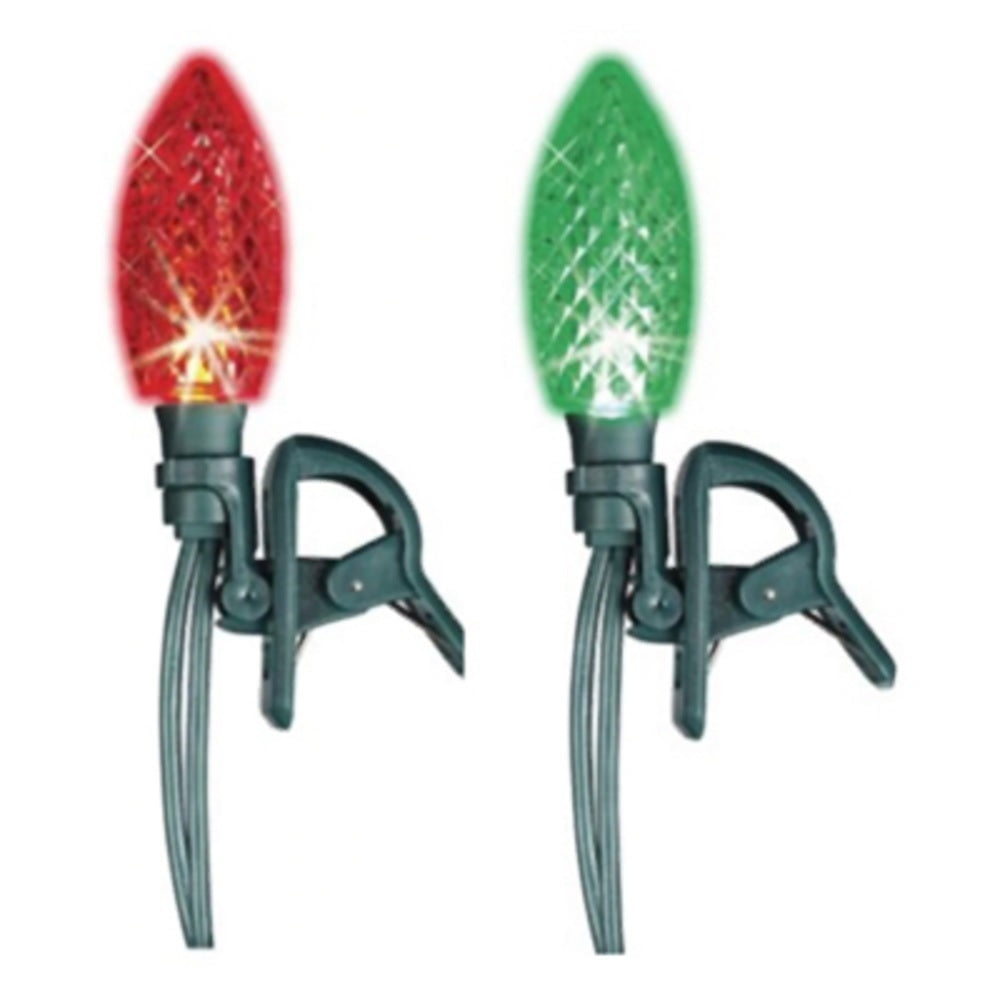 New Noma 1513721 QuickClip C9 LED Christmas Lights, Multicolored