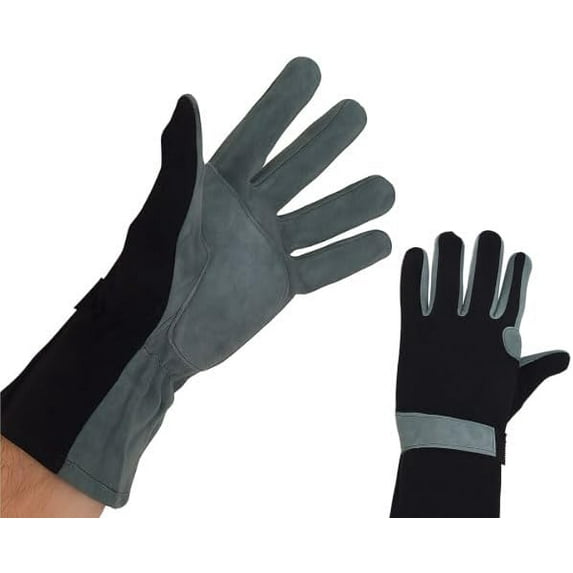 New Nomex & Leather Car Racing Gloves Fire Retardant,Driving,Flying,Driver,Pilot
