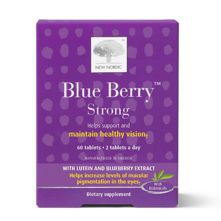 New Nordic Blue Berry Eyebright, Tablets - 60 tablets
