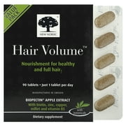 New Nordic Hair Volume |Hair Health Biotin and Apple Extract Tablet Supplement, 90 Tablets