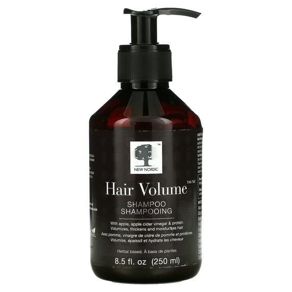 New Nordic Hair Volume Shampoo | Weightless, Thicker, Volumized Hair | 8.5 oz