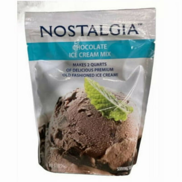 New Nostalgia Premium Chocolate Ice Cream Mix. Simply add milk and