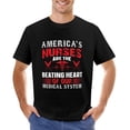thumbnail image 1 of New Nurse T-shirt Design Men’s T-Shirt 100% Cotton Casual Short Sleeve Tops Gift Tee Black 2XL, 1 of 2