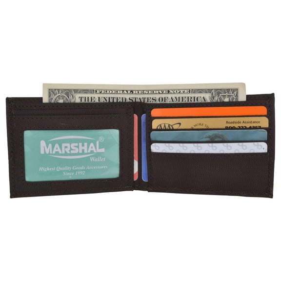 New Nylon Slim Compact Boys ID Card Bifold Wallet