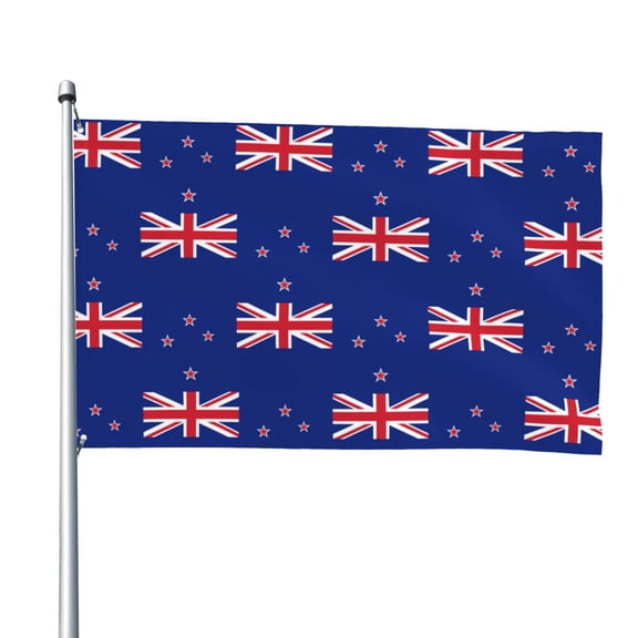 New Nz Flag Flag 4x6ft Cool Funny Flag Banner For Dorm Bedroom Wall Decor Indoor Outdoor