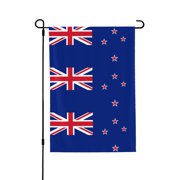 New Nz Flag Welcome Large House Flag Vertical Double Sided 28x40 Inches Yard Porch Outdoor Decor