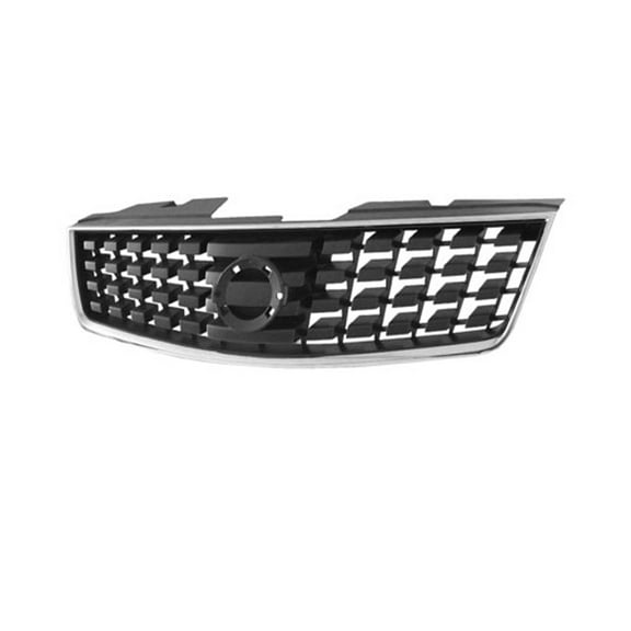 New  OE Chrome / Black Front Grille 62070ET000 fits 2007-2009 Nissan Sentra Base Sedan 4-Door