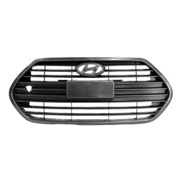 Genuine Hyundai Front Bumper Grille For 13-17 Veloster Turbo – OEM 865612V500, Black, Primed