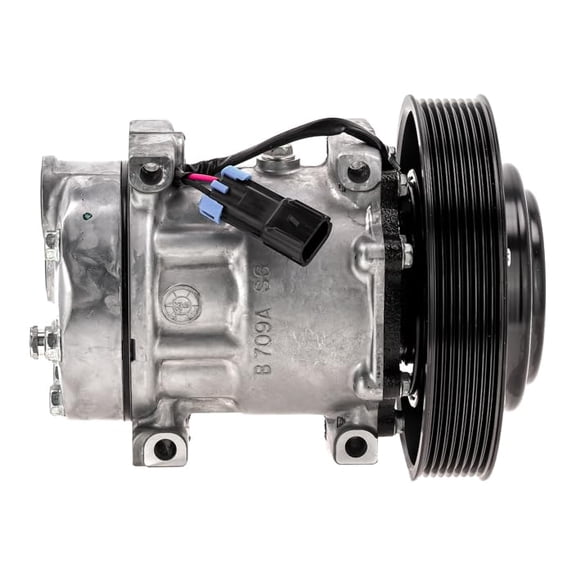 New A/C Compressor Compatible with Volv VNL - 2014 2015 2016 / Volv VAH - 2011 2012 2013 2014 2015 OE# 20721587