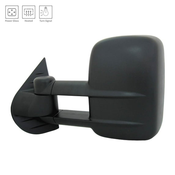 New OEM Factory Power Driver Side Door Mirror Heated 20862098 fits 2007-2013 Chevrolet Silverado 1500