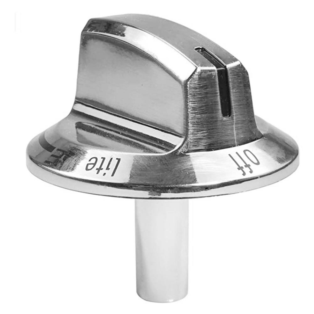 New OEM Genuine Frigidaire Stainless Steel Metal Knob 5304504839