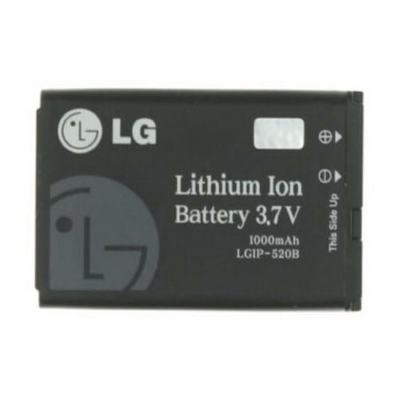 New OEM LG UX5400 Cell Phone Battery Model LGIP-520B, Lithium Ion 3.7V, 1000mAh