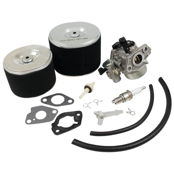 Carburetor Service Kit Compatible With Honda GX240 8HP Engine 16100-ZE2-W71 Complete Carb Kit With Air Filter Spark Plug Fuel Line Gaskets 242cc OHV For WT30 Pumps EG3500 Generators