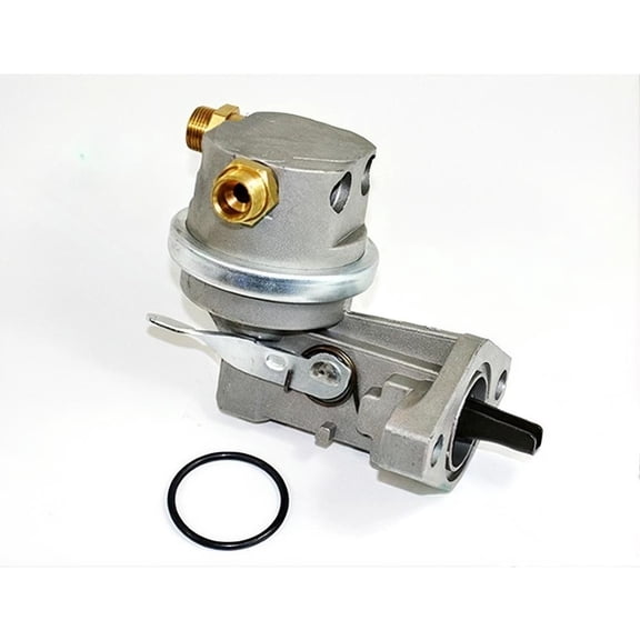 New OEM Replacement Fuel Transfer Pump Compatible with John Deere 110/120/310E 2000-2012 4045/6068 PowerTech 4.5L 4-cyl Turbo Diesel Cam Lobe Drive Threaded RE66153