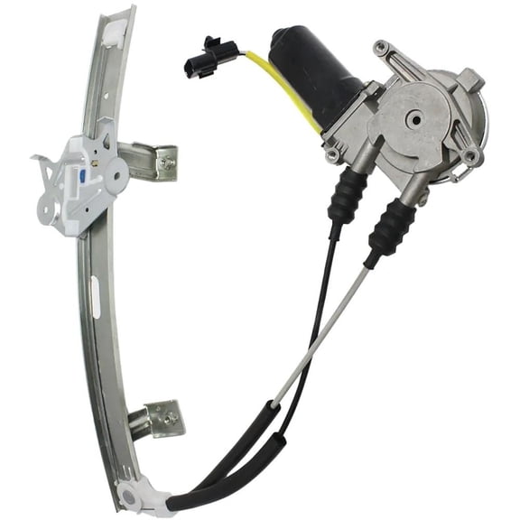 New OEM Replacement Left Front Window Regulator With Motor Compatible With Dodge Mitsubishi Stealth ES 6 Cyl 3.0L 3000GT Base 6 Cyl 3.0L 1991-1996 By MB641281