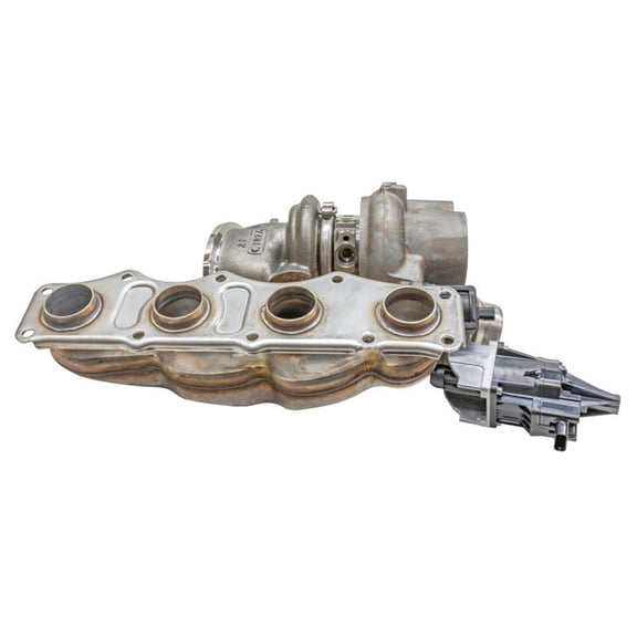 New OEM Replacement Turbocharger Compatible With BMW 528i 528i xDrive 2.0L L4 Gas 2012-2016 By 11657642469 11657635803 49U77A0000 3619140 49477A0000 49477-A0000 11657588995