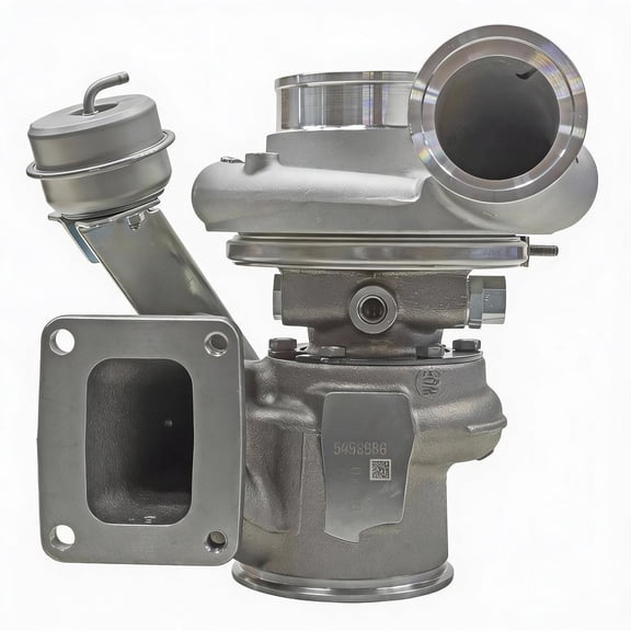 New OEM Replacement Turbocharger Compatible With Peterbilt 389 Cummins ISX11.9 / ISX12 2013-2018 By 5455782 4309497 5500856H 5500856 3782466 1700322602 5350768 3778983 5357390 5350769